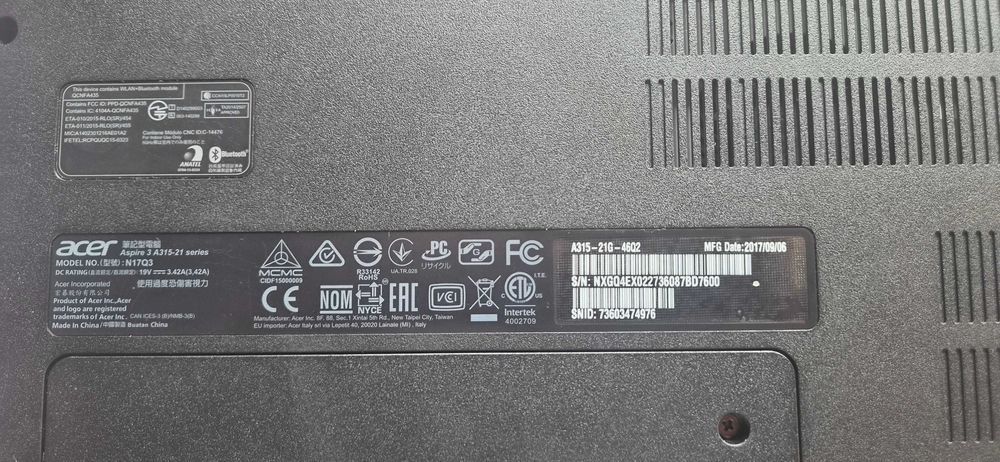 Laptop Acer Aspire-VEZI ANUNT !