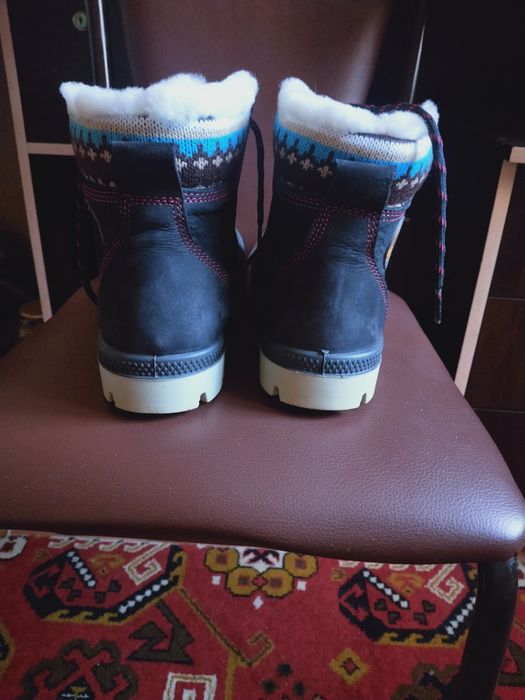 Зимние ботинки на меху