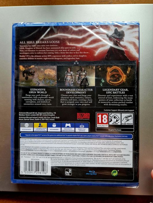 Diablo 4, PS4, PS5