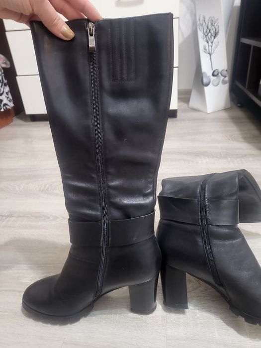 Дамски ботуши естествена кожа