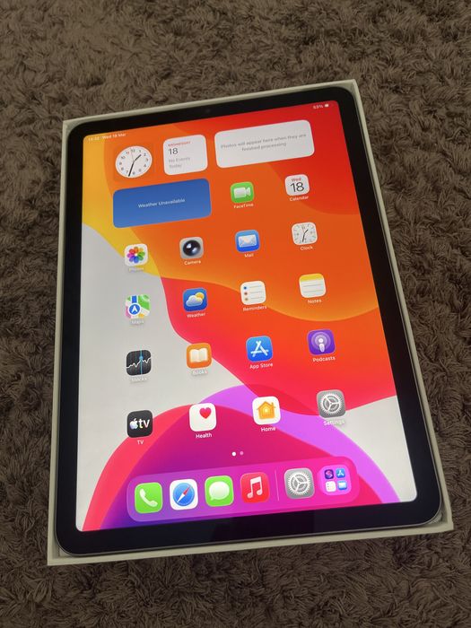 iPad Air 5 th /  2023 / M1 / NOU / 100% Bateria