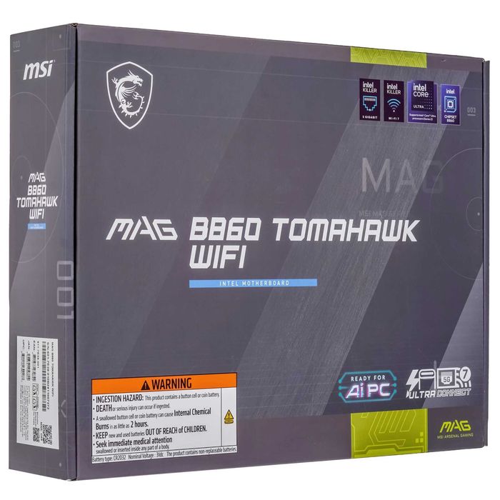 # Материнская плата MSI MAG B860 TOMAHAWK WIFI