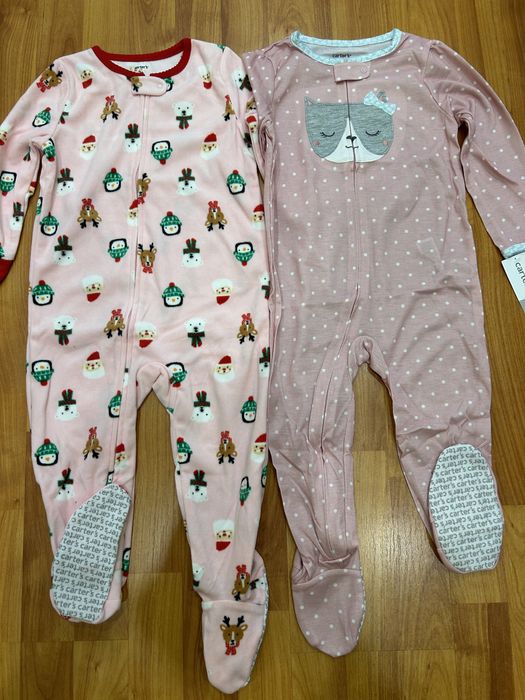 Коледни дрешки-пижами и ромпъри