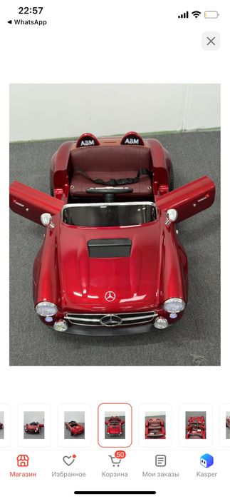 SL 190 mers benz ингрушка машина
