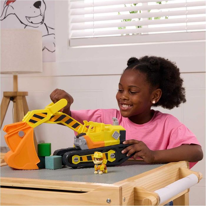 Paw Patrol Rubble & Crew Булдозерът с инструменти на Ръбъл Пес Патрул