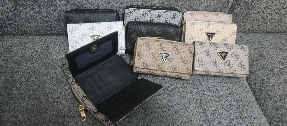 Guess, LV портмонета и клъч, калъф за документи