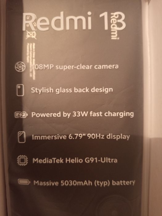 Продам Xiaomi Redmi 13 6/128 gb