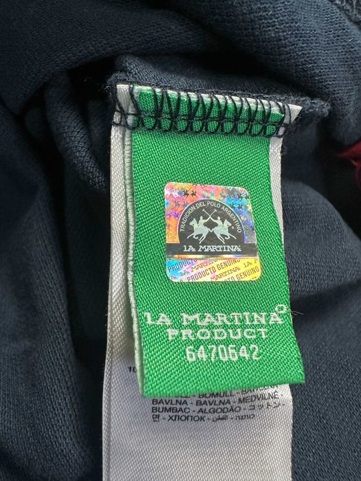 Tricou polo La Martina France Paris editie speciala bumbac marimea L