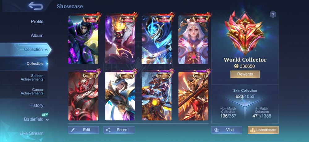 Мобайл легендс аккаунт