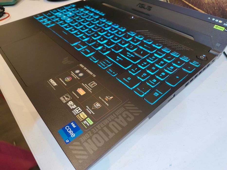 Gaming Asus TUF F15 RTX 4060 i7 13620H 512 SSD 16Gb DDR5 144Hz Nvidia