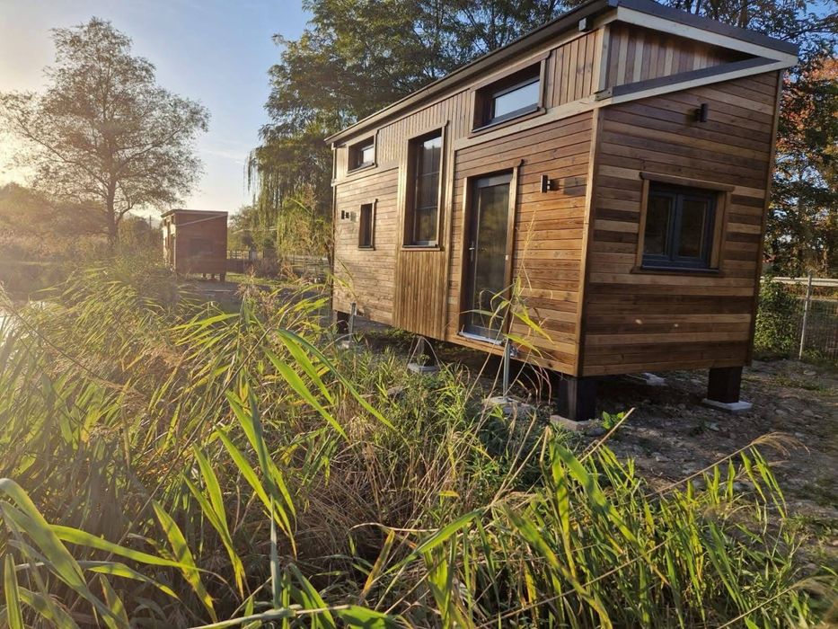 Container modular tiny house ciubar sauna