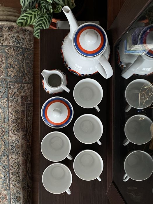 Непълен винтидж порцеланов сервиз Winterling