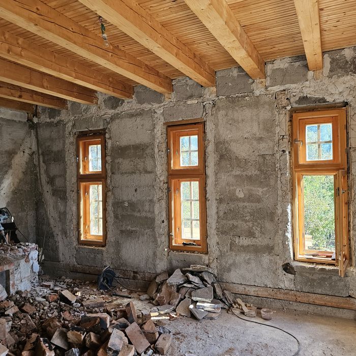 Geamuri termopan rame de stejar