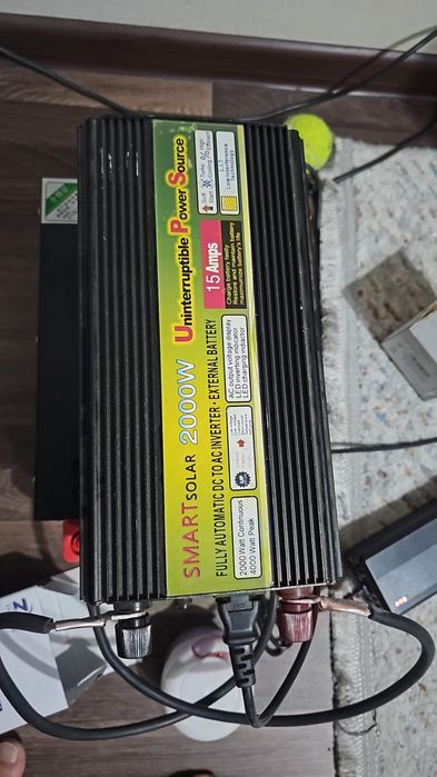 Инвертор с обратной зарядкой.