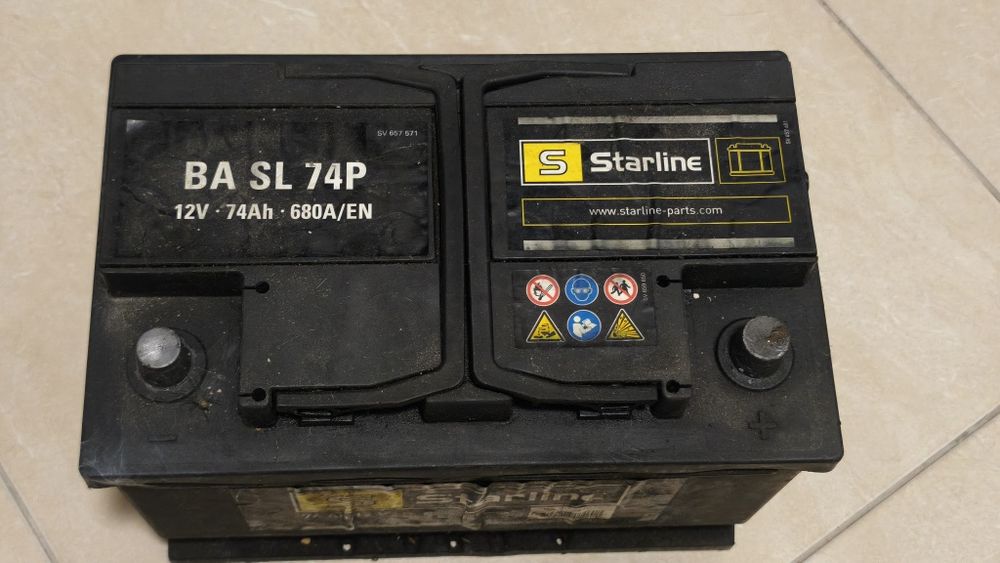 Baterie auto Starline 12V 74Ah