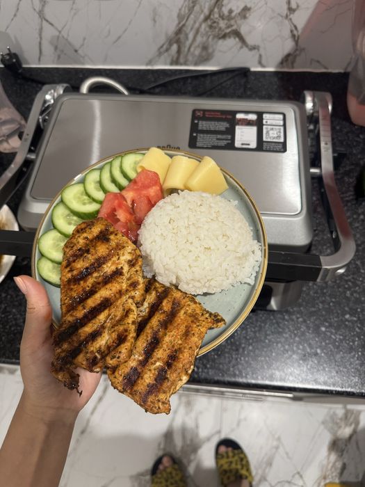 Гриль Braun 9 Pro CG 9160 стальной