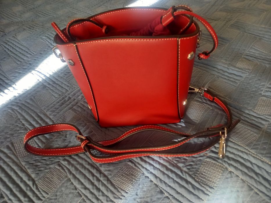 Сумка-мешок с длинным ремешком