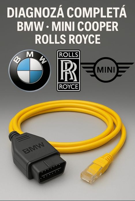 Cablu Bmw pentru diagnoza Esys ista codare și Activare Regenerare DPF