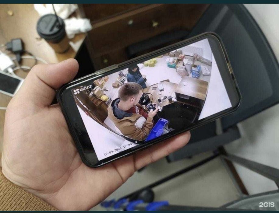 Видеонаблюдения установка