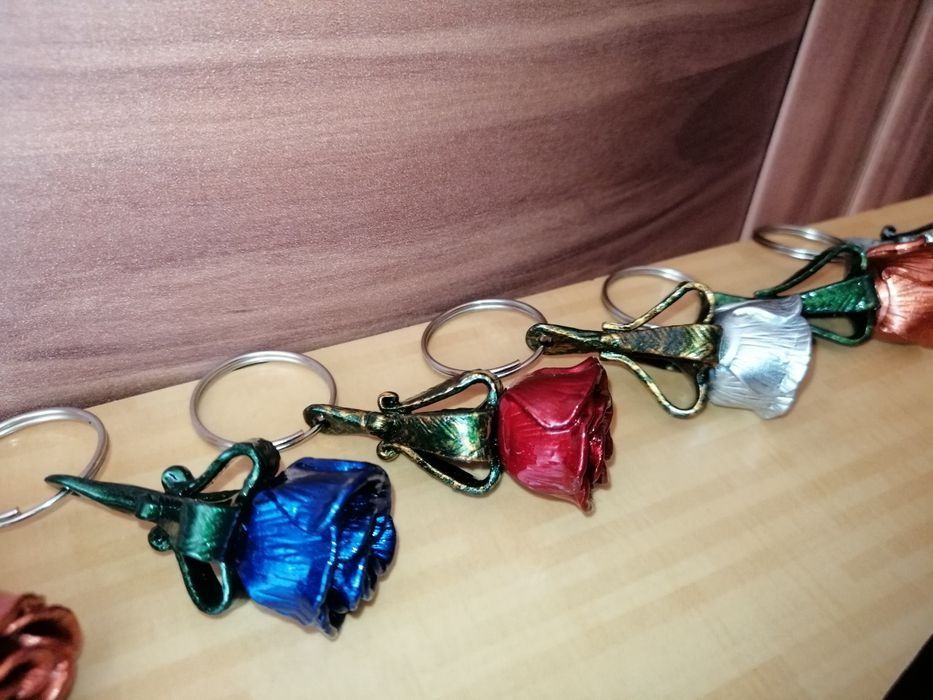 Кованая роза (ручная работа)