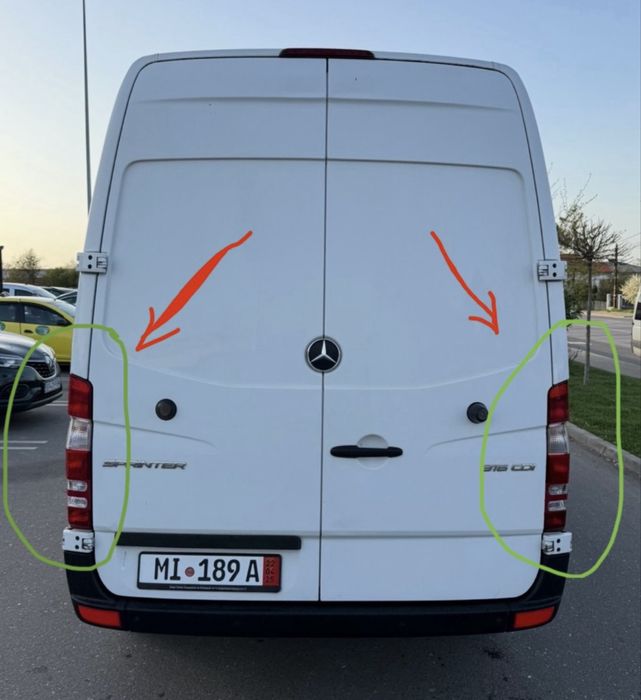 Stopuri Lampi Originale Mercedes Sprinter Crafter 416 313 316 519 318