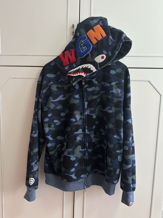 Bathing Ape | BAPE Color Camo Shark Full Zip Hoodie