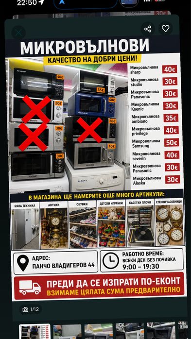 Микровълнова печка PANASONIC