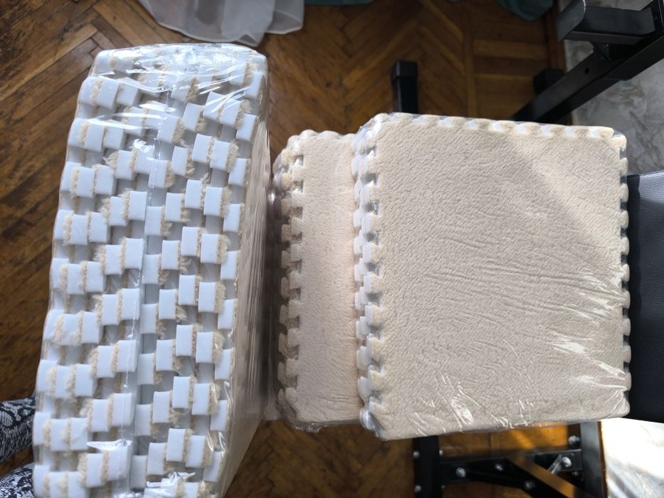 Коврик пазл 3 квадрата