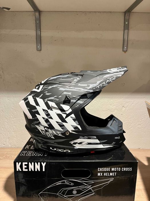 Casca moto cross enduro KENNY Track noua L