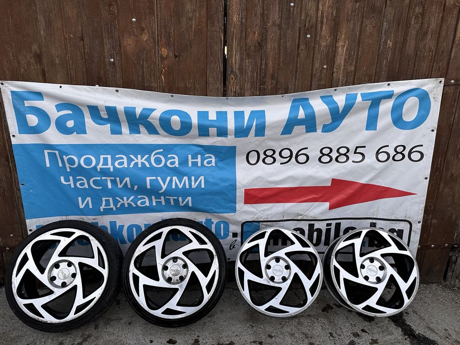 18 5х112 джанти със две гуми