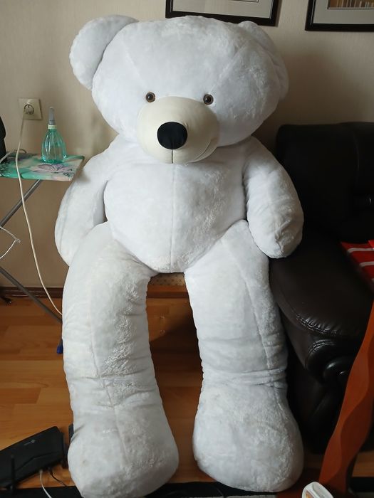 Мишка большой плюшевый