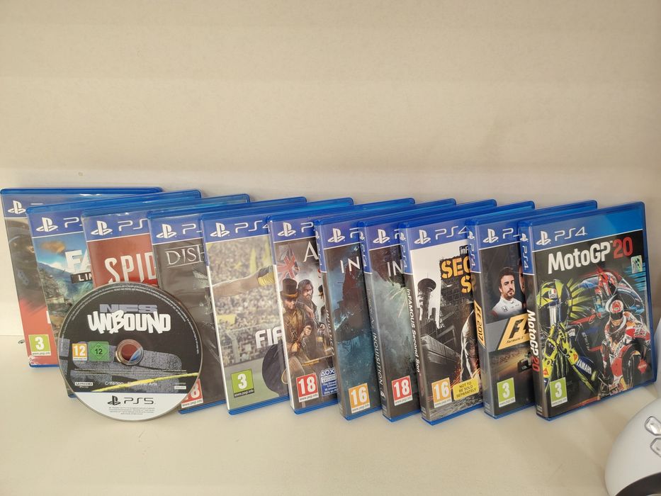 Хб! Конзола Sony PlayStation 5 Slim  12 игри 2 контролера и слушалки