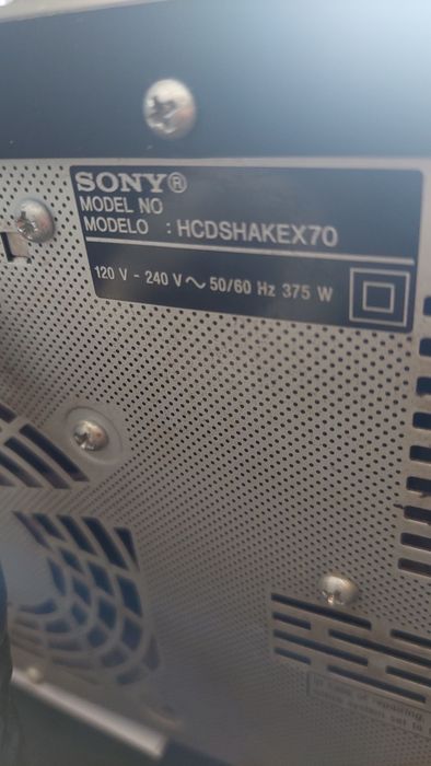 Аудио система  SONY SHAKE X70 + дистанционно
