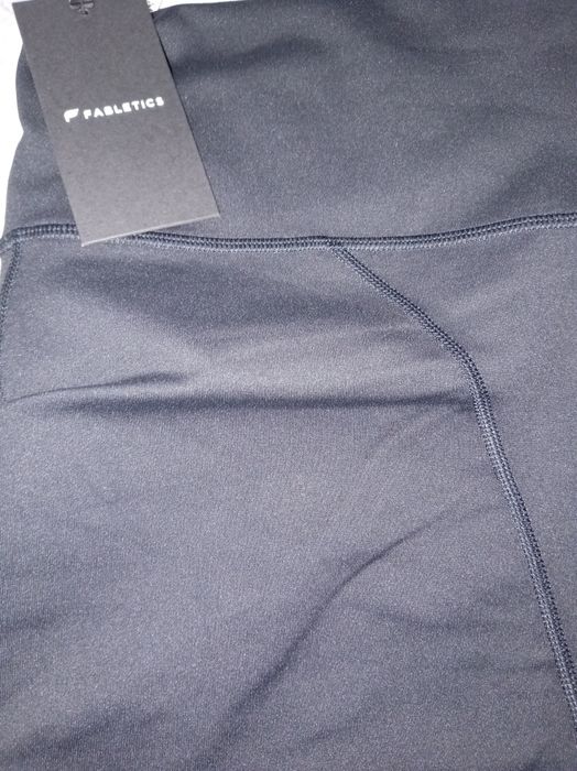 Colanți fitness, negru, mărime 2xl,lungime medie