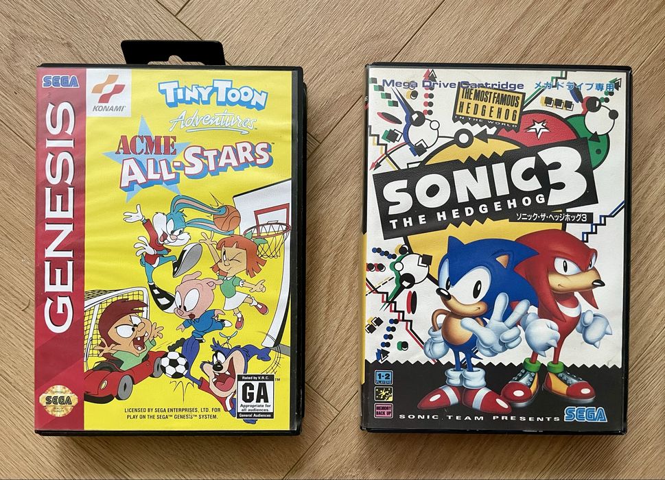 Лицензионные картриджы для SEGA