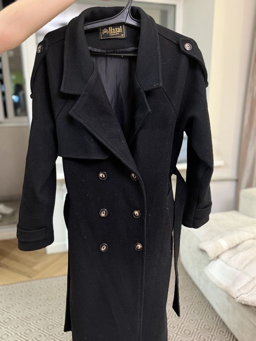 Продам черное пальто