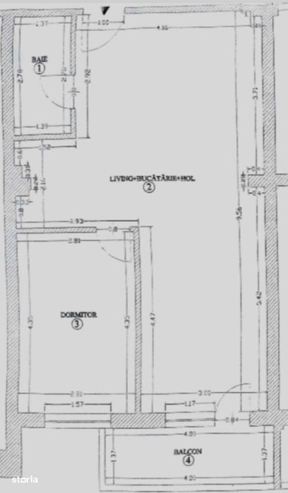 Baneasa Sisesti, 2 camere 63 mp, mobilat si utilat, pt investitie
