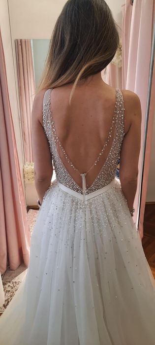 Rochie mireasa La Novia mărime XS-S 34-36