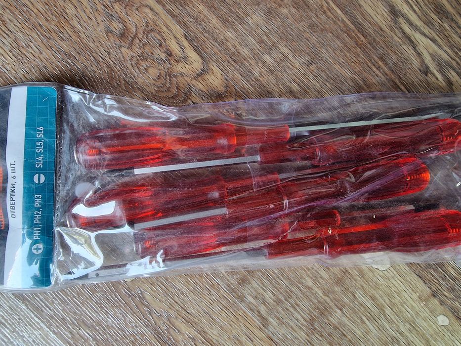 Наборы отвёрток в чехле