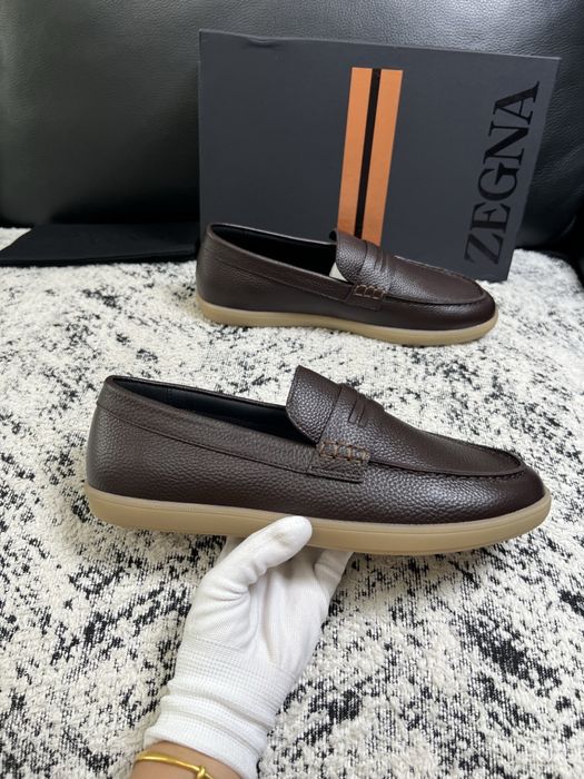 Mocasini Zegna , calitate premium , pe comanda , noi , 44