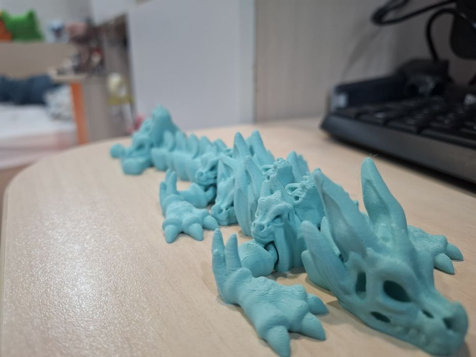 3d принтирани дракони и други