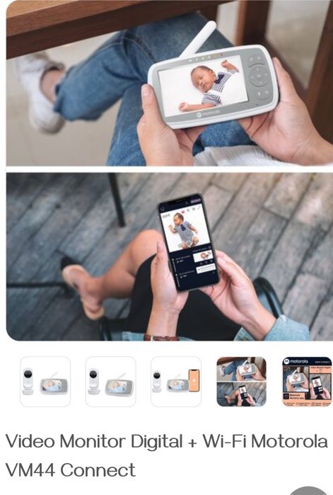 Camera monitorizare bebelusi Motorola VM44 Connect