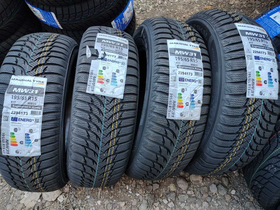 4бр.НОВИ зимни гуми MARSHAL 195 65 15 DOT24 цена за брой