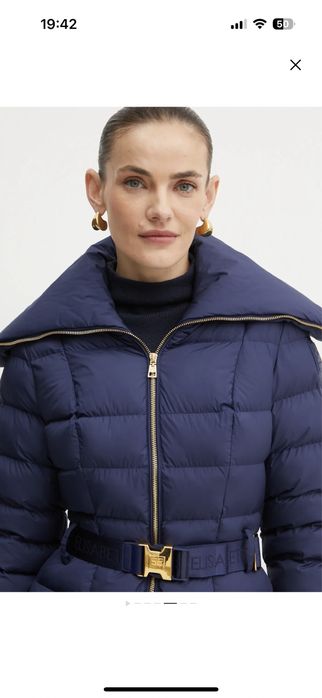 Зимно яке Elisabetta franchi синьо