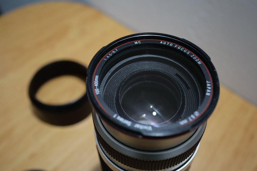 Obiectiv tele zoom Vivitar Series 1 100-400mm pentru Nikon