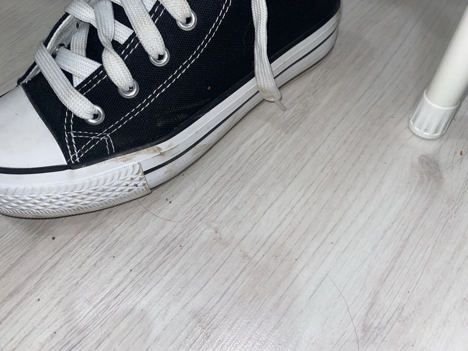 Конверсы черные новые