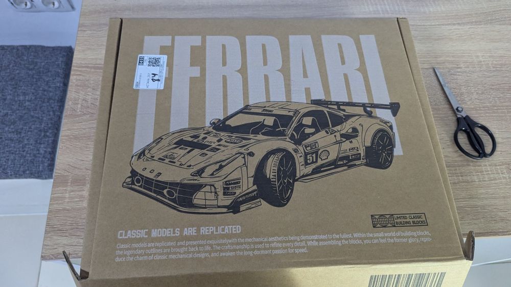 Porshe 911 и Ferrari Lego technic