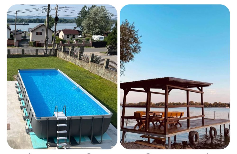 Divici camere Clisura Dunării Cazare cu piscină, ponton | Wi-Fi, AC, grătar