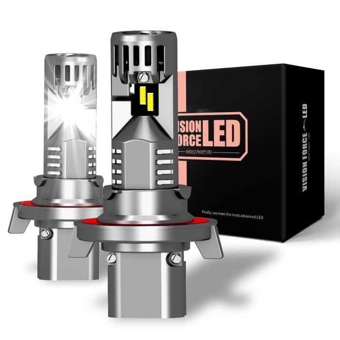 LED крушки Automat, Canbus, Mini, H13, 12000LM, 12V, 6000K