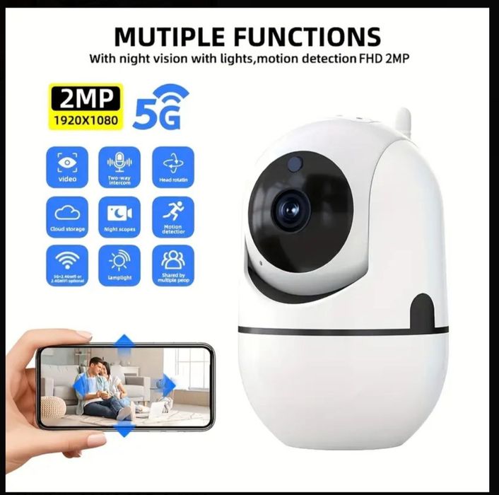 Wifi камра 360° , Ip camera , камера видеонаблюдения,Ai camera